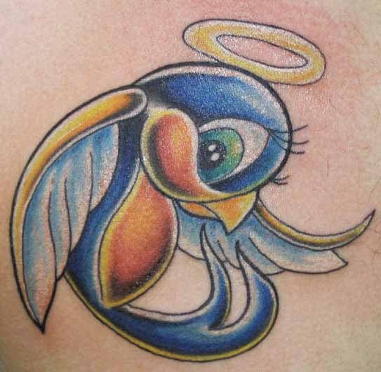 tatouage hirondelle 254