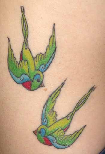 tatouage hirondelle 262