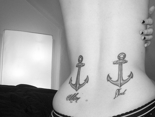 tatouage ancre marine 617