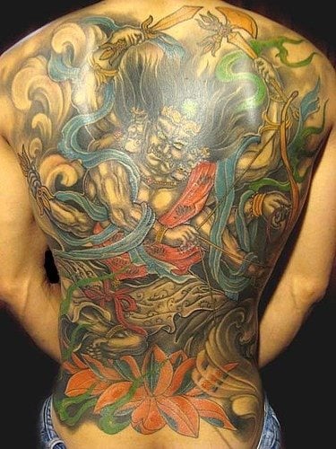tatouage bouddhiste 545