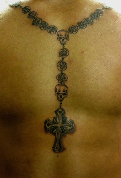 tatouage chapelet 1063