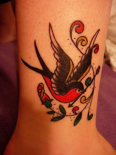 tatouage cheville 1028