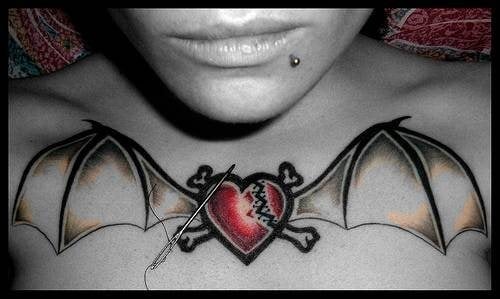 tatouage coeur 535