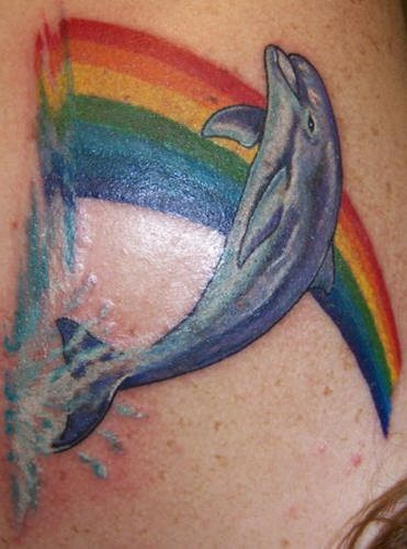 tatouage dauphin 547