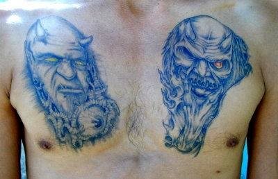 tatouage demon 521