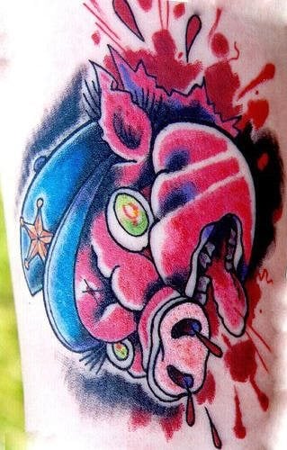 tatouage diable 535