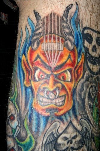 tatouage diable 543