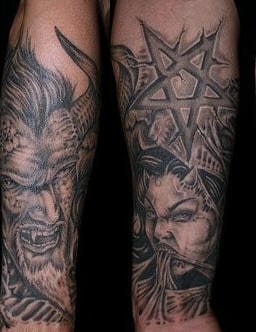 tatouage diable 573