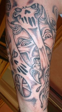 tatouage diable 512