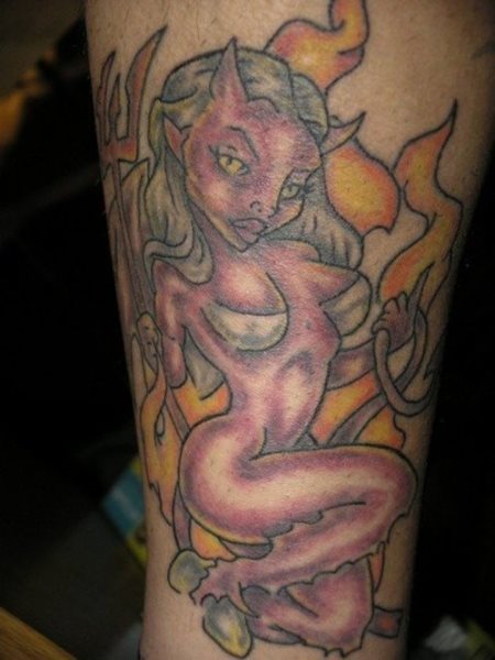 tatouage diable 522