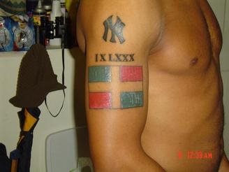 tatouage drapeau 553