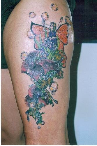 tatouage fée 1034