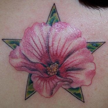 tatouage orchidee fleur 1021
