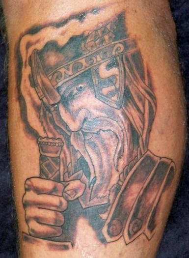 tatouage guerrier 1038