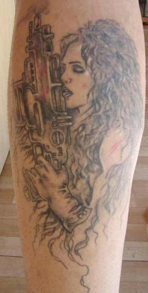 tatouage guerrier 1018