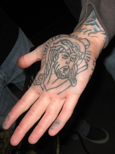 tatouage jesus christ 1084