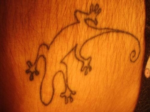 tatouage lezard 1035