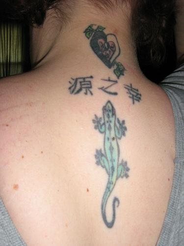 tatouage lezard 1042