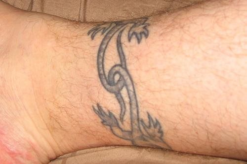 tatouage lezard 1047