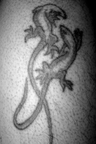 tatouage lezard 1050