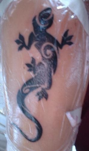 tatouage lezard 1052