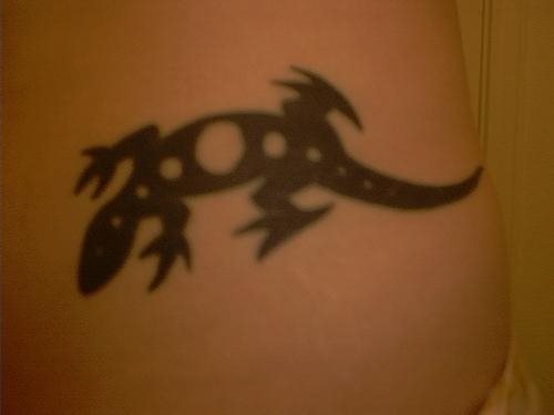 tatouage lezard 1053