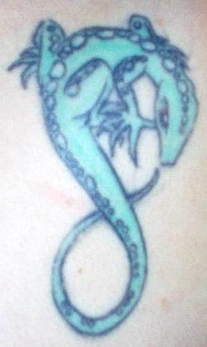 tatouage lezard 1056