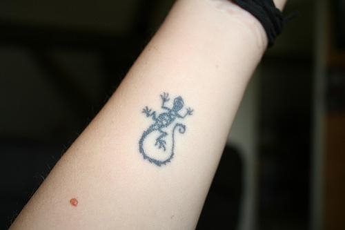 tatouage lezard 1058