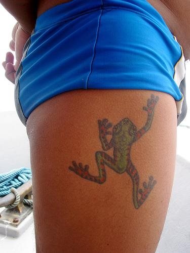 tatouage lezard 1023