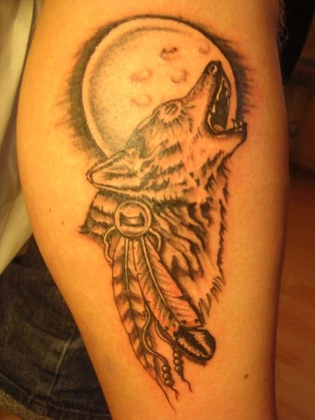 tatouage loup 1024