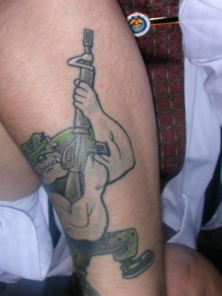 tatouage militaire 1045