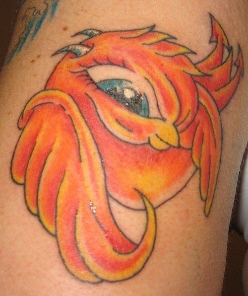 tatouage moineau 1047