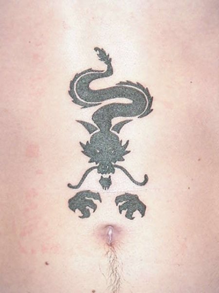 tatouage nombril 1023