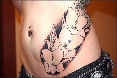 tatouage nombril 1061