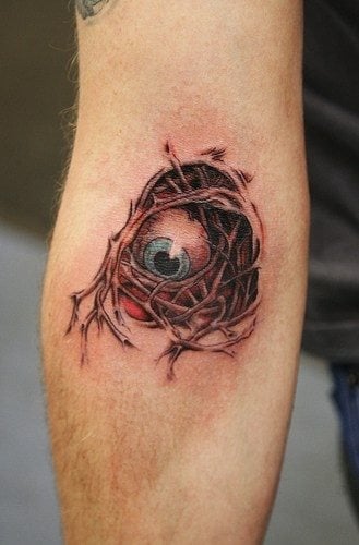 tatouage yeux 1008