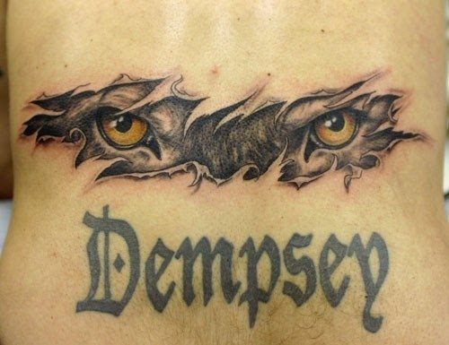 tatouage yeux 1031