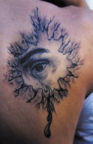 tatouage yeux 1033