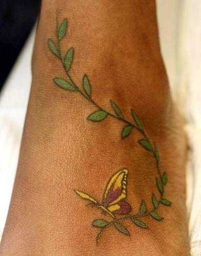 tatouage papillon 1071