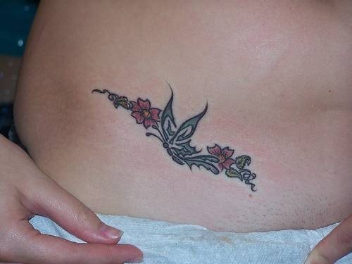 tatouage papillon 1083