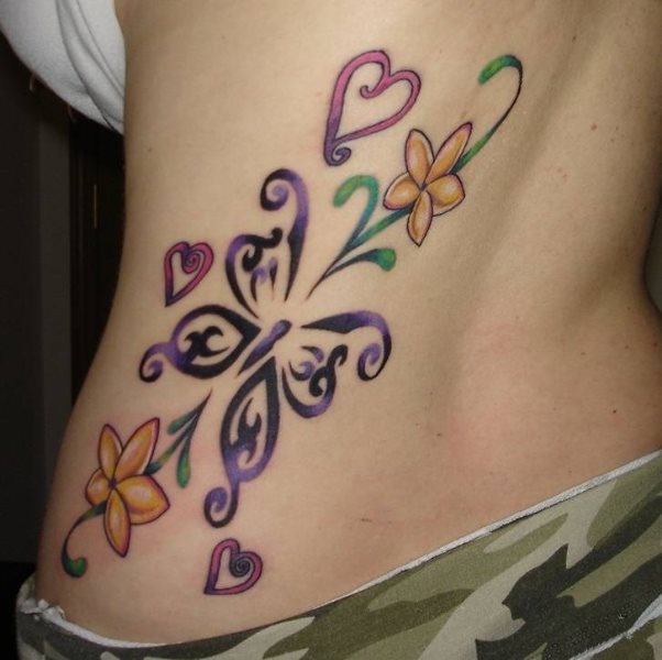 tatouage papillon 1097