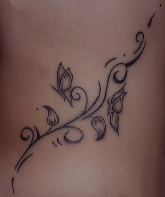 tatouage papillon 1106