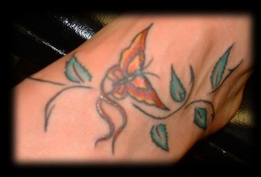 tatouage papillon 1017