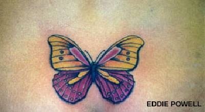 tatouage papillon 1028