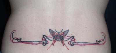 tatouage papillon 1031