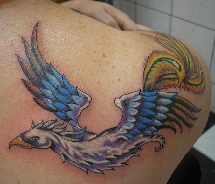 tatouage phoenix 1055
