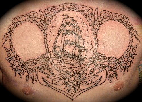 tatouage poitrine 1012