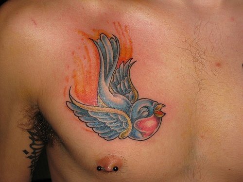 tatouage poitrine 1018