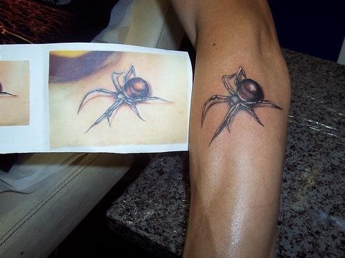 166 Tatouages d'arachnides comme les scorpions