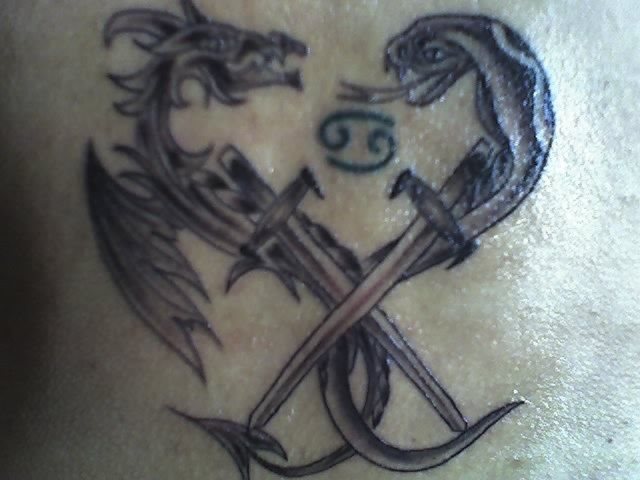 tatouage serpent 1099