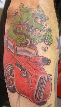 tatouage voiture 1016